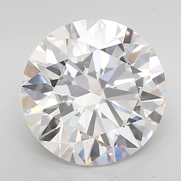 5.01ct G VS1 Rare Carat Ideal Cut Round Lab Grown Diamond
