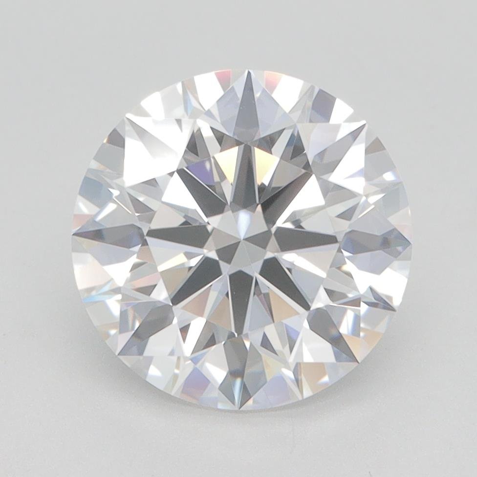 2.91ct E VVS1 Rare Carat Ideal Cut Round Lab Grown Diamond