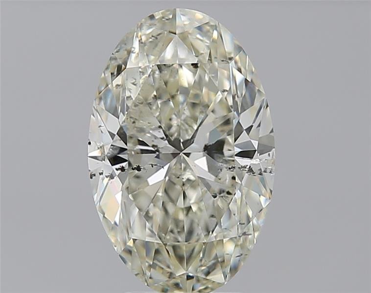 3.51ct J SI2 Very Good Cut Oval Diamond