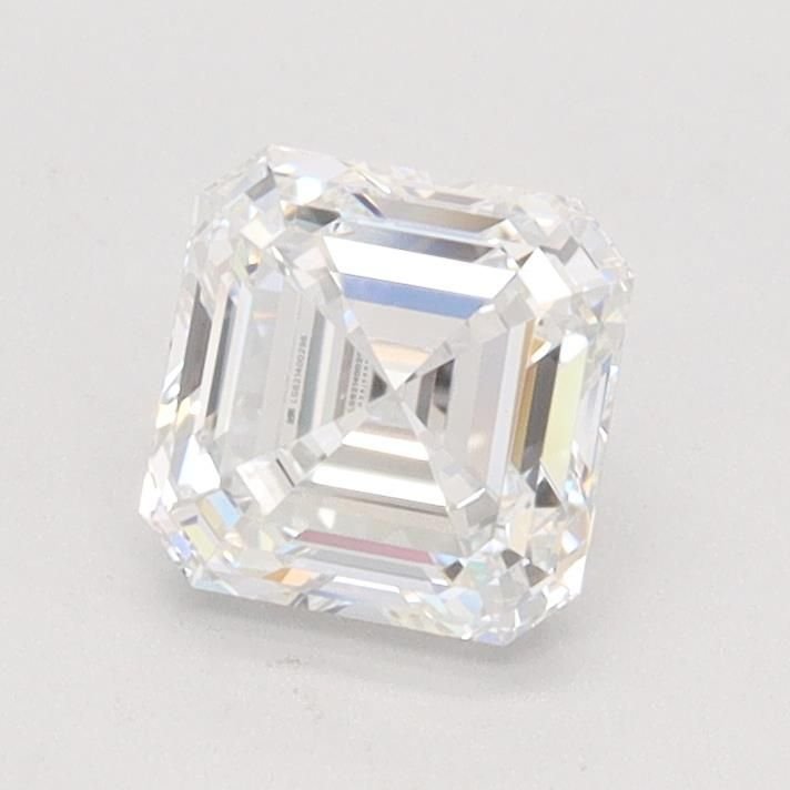 1.01ct F VS1 Rare Carat Ideal Cut Asscher Lab Grown Diamond