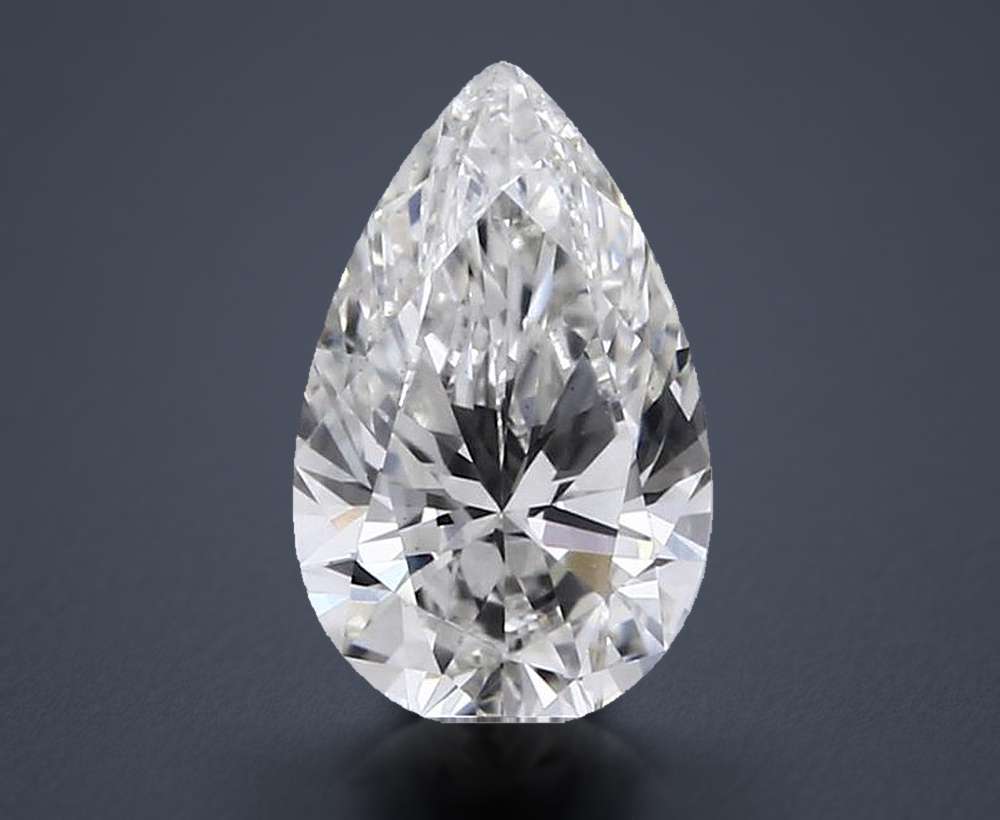1.36 Carat Pear Lab Diamond