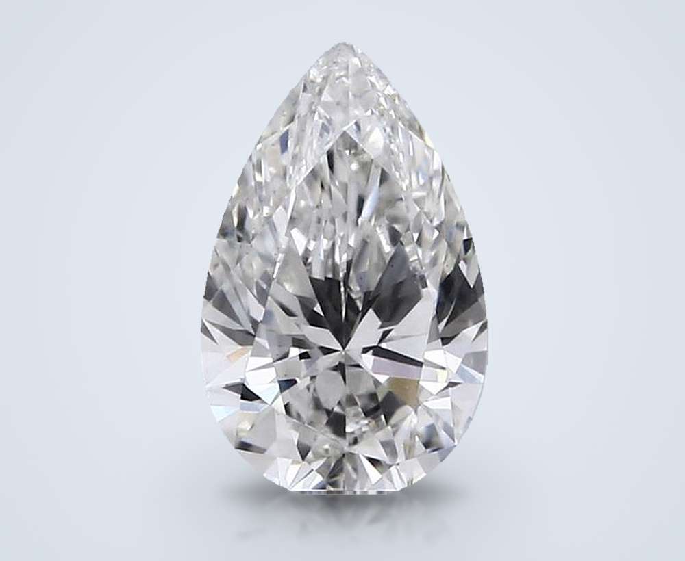 1.36 Carat Pear Lab Diamond