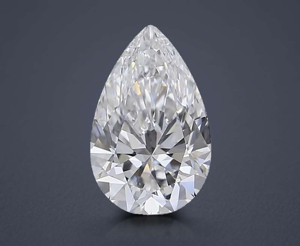0.73 Carat Pear Lab Diamond