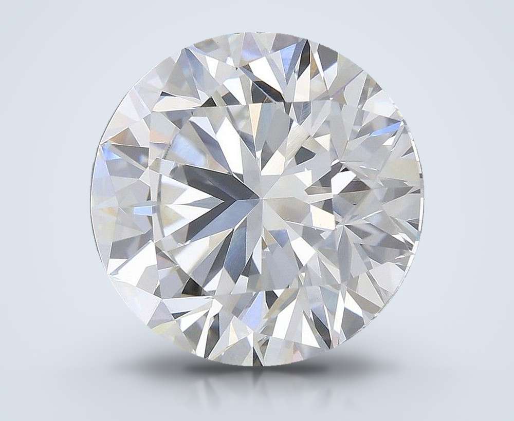 4.00 Carat Round Lab Diamond