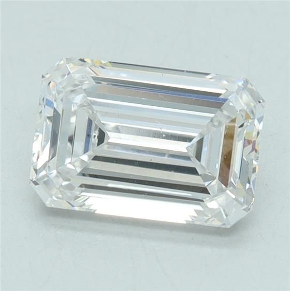 1.40ct D VS2 Rare Carat Ideal Cut Emerald Lab Grown Diamond