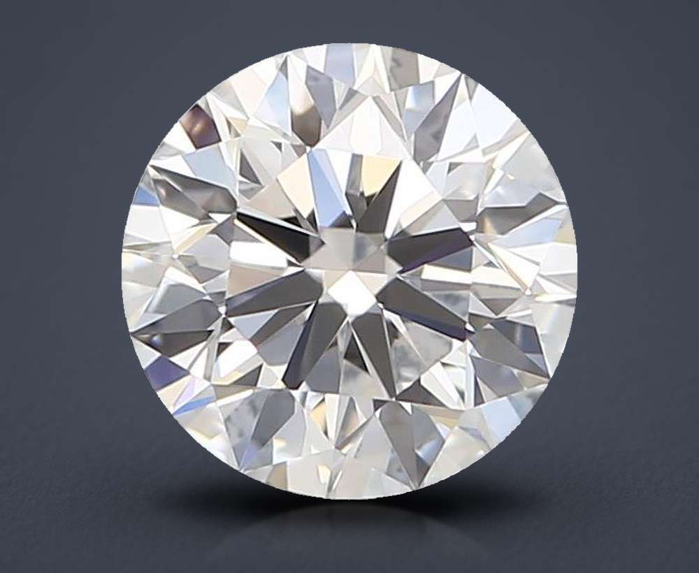 0.74 Carat Round Natural Diamond
