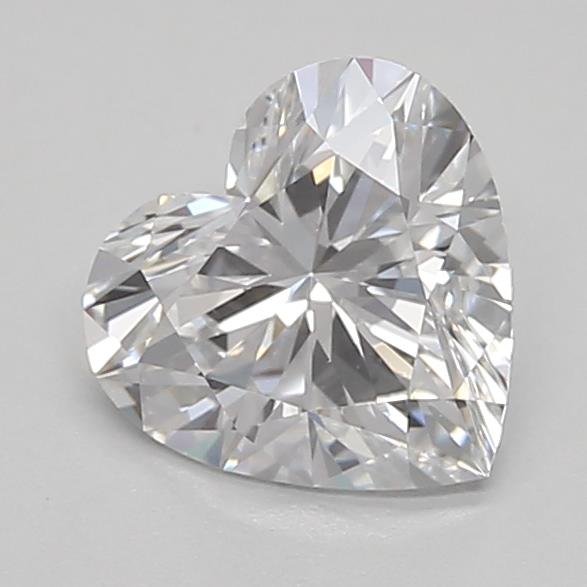 0.88ct E VVS2 Rare Carat Ideal Cut Heart Lab Grown Diamond