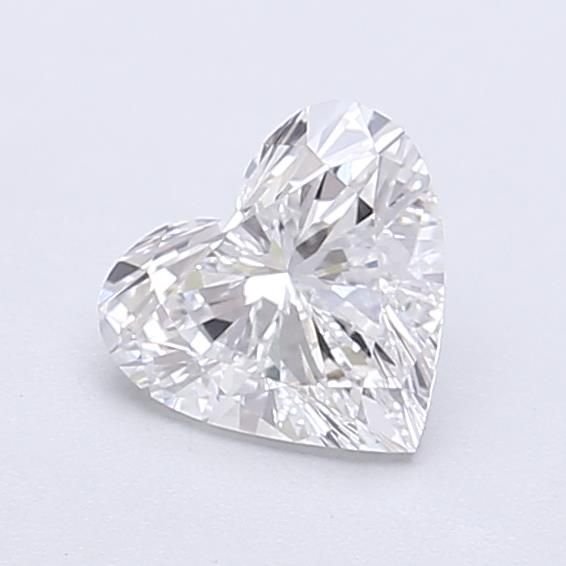 0.73ct D VVS2 Rare Carat Ideal Cut Heart Lab Grown Diamond