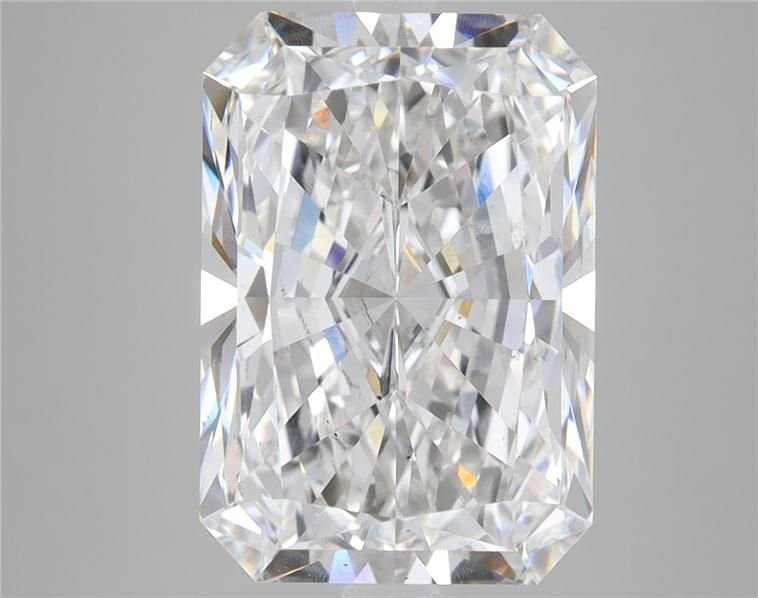 7.32ct F SI1 Rare Carat Ideal Cut Radiant Lab Grown Diamond