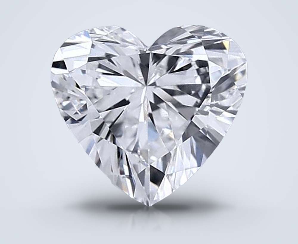 0.75 Carat Heart Lab Diamond