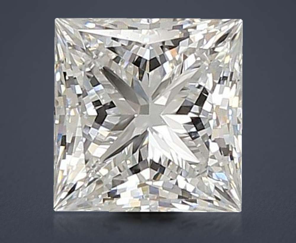 1.55 Carat Princess Lab Diamond