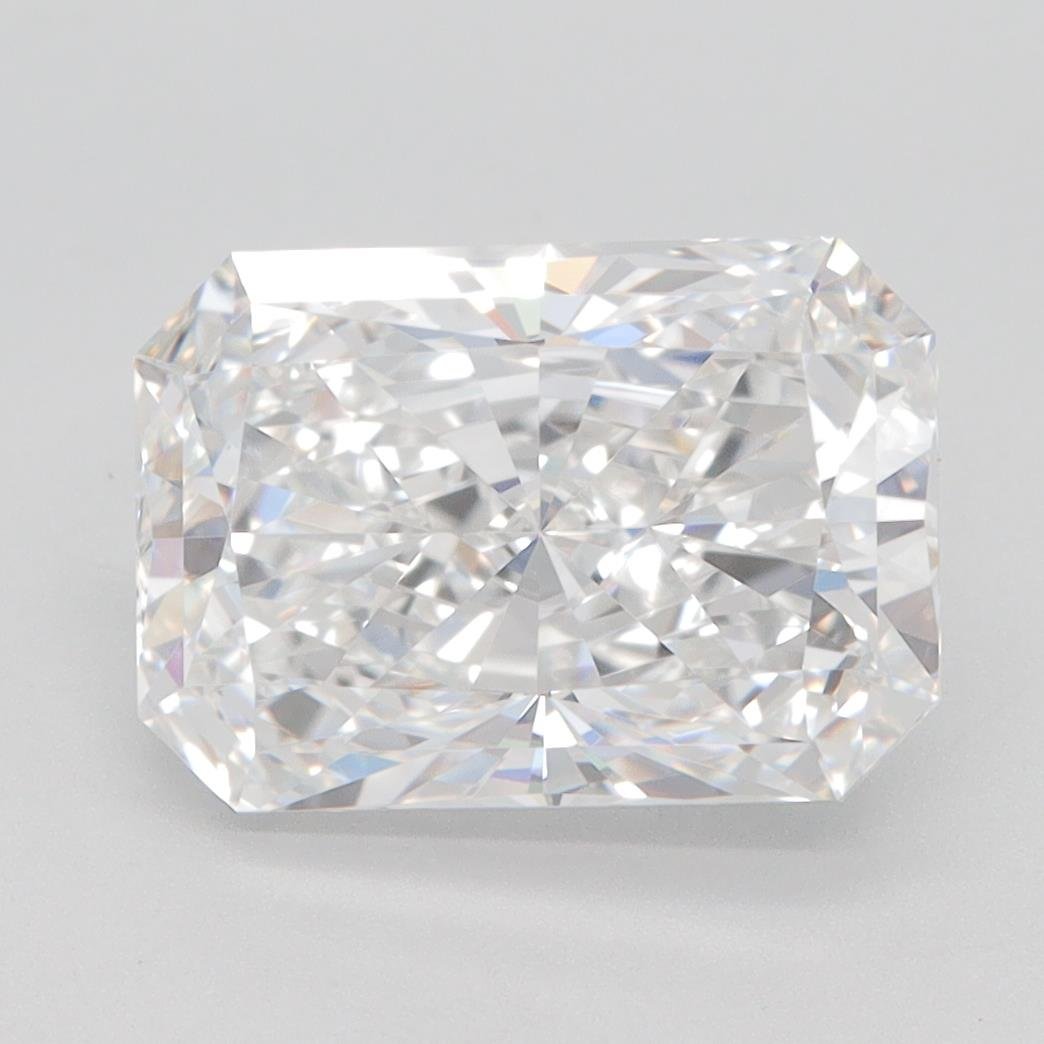 3.38ct D VS1 Rare Carat Ideal Cut Radiant Lab Grown Diamond