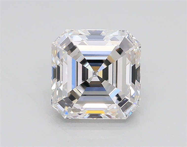 1.04ct F VS1 Rare Carat Ideal Cut Asscher Lab Grown Diamond
