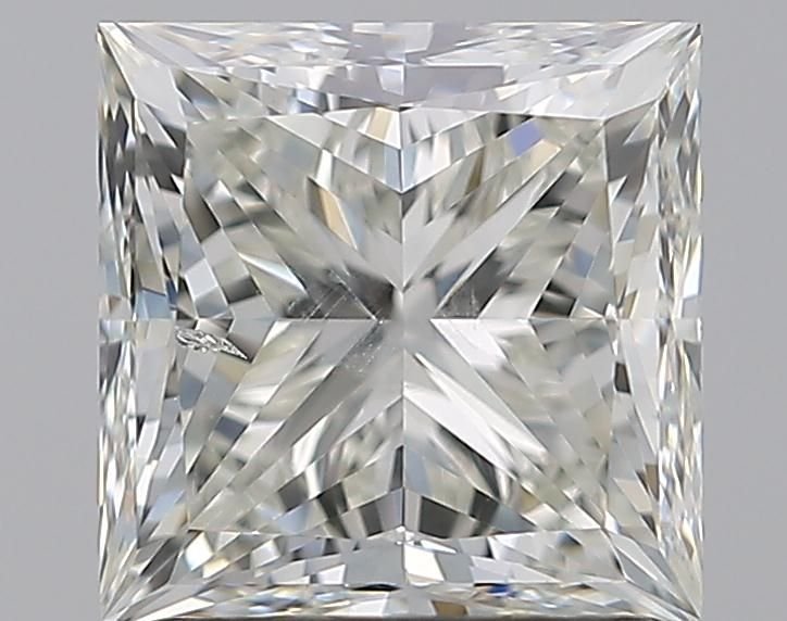 1.80ct J SI2 Rare Carat Ideal Cut Princess Diamond