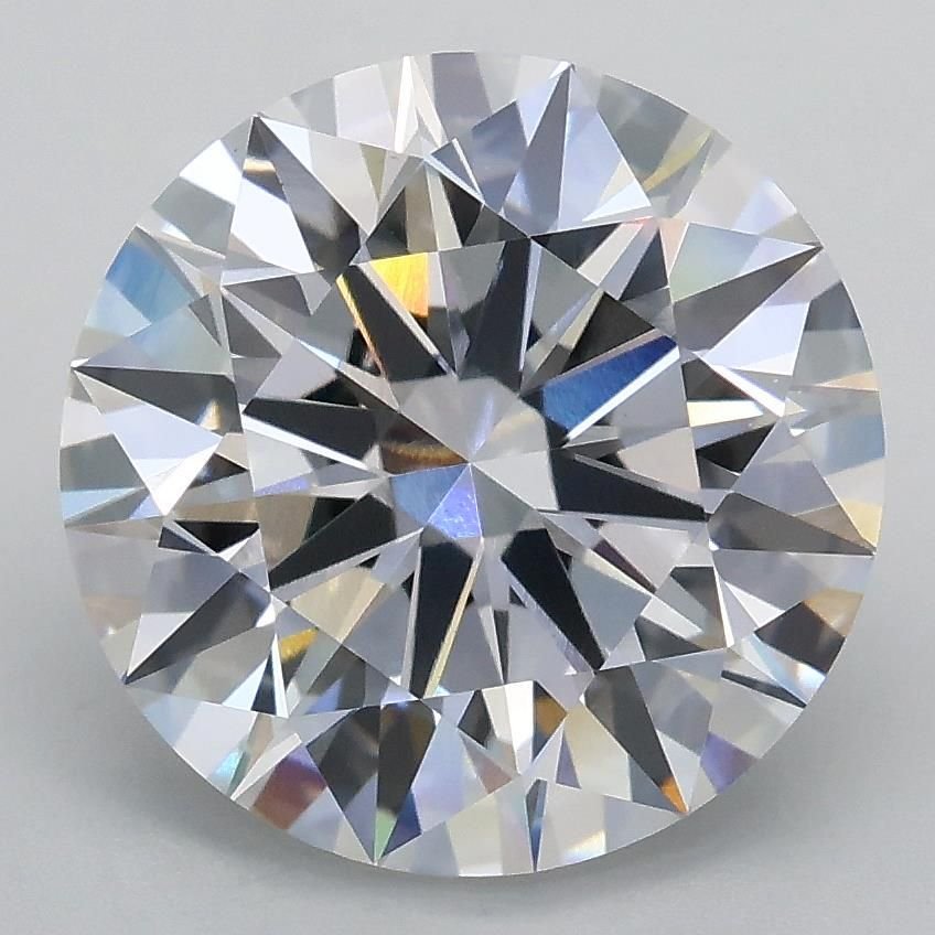 3.54ct D VS1 Rare Carat Ideal Cut Round Lab Grown Diamond