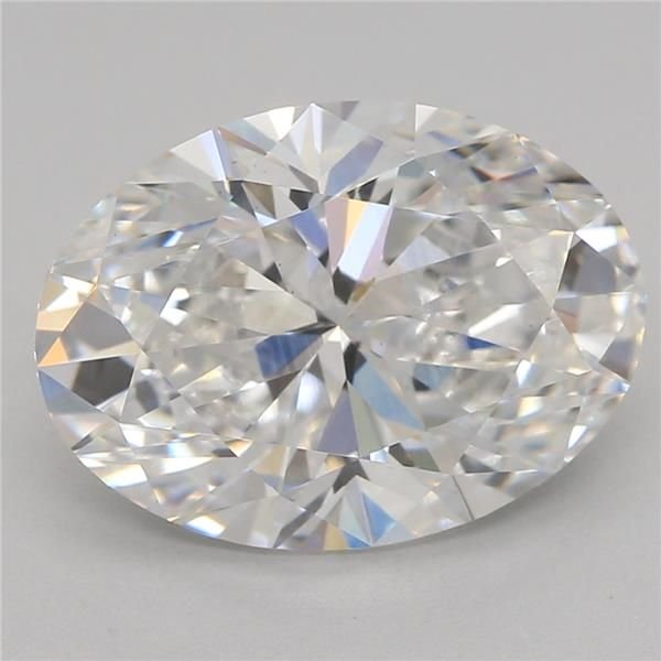 2.53ct E VS1 Rare Carat Ideal Cut Oval Lab Grown Diamond