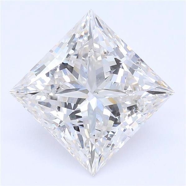 1.51ct H SI1 Rare Carat Ideal Cut Princess Lab Grown Diamond