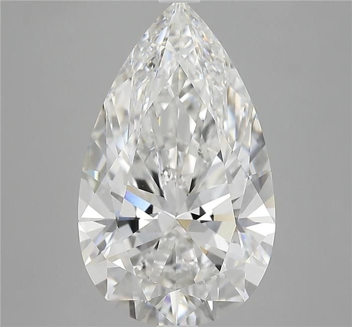 5.53 Carat Pear Lab Diamond