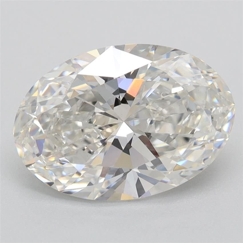 2.06ct F VVS2 Rare Carat Ideal Cut Oval Lab Grown Diamond