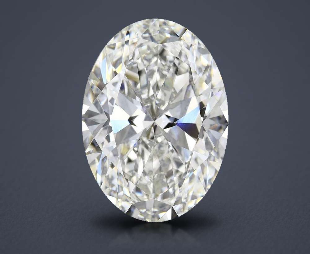 12.04 Carat Oval Lab Diamond