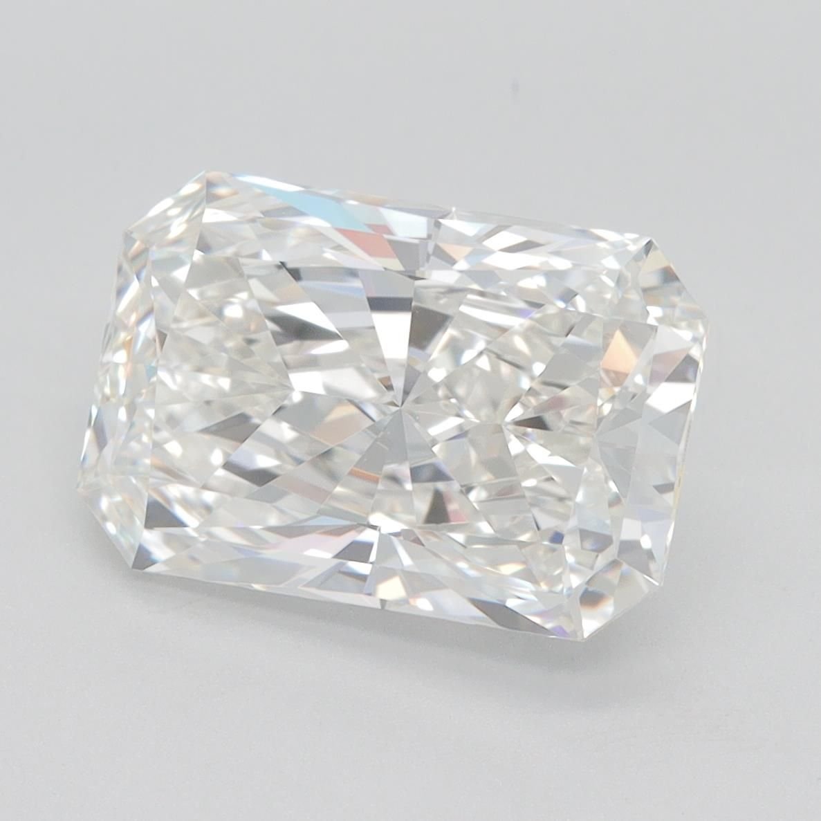 4.03ct G VVS1 Rare Carat Ideal Cut Radiant Lab Grown Diamond