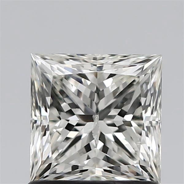 1.09ct I SI2 Rare Carat Ideal Cut Princess Diamond