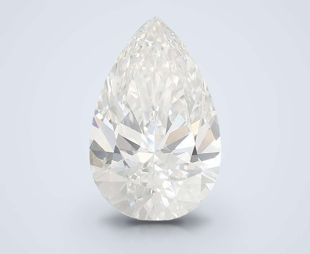 3.51 Carat Pear Lab Diamond