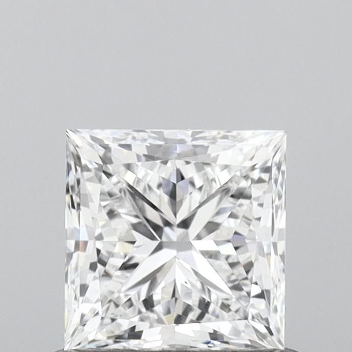 0.80ct D VVS2 Rare Carat Ideal Cut Princess Lab Grown Diamond