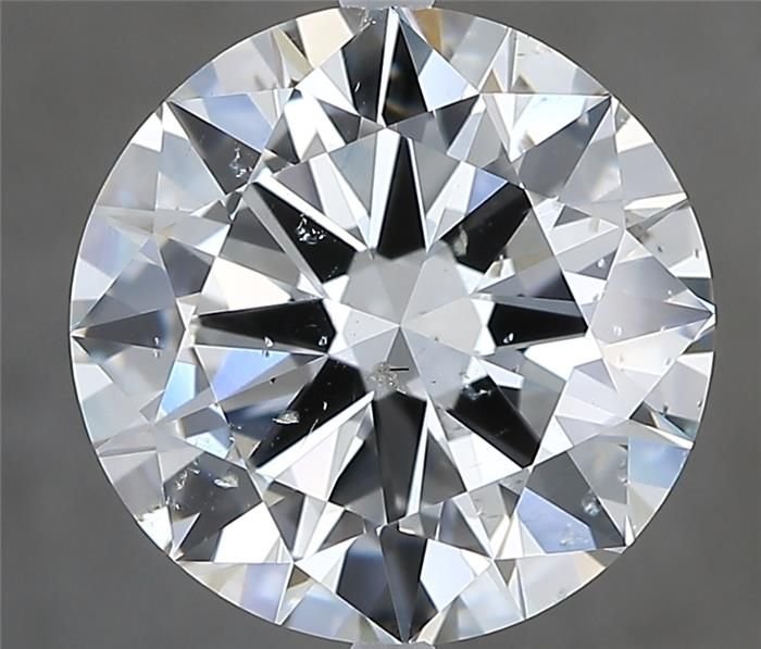 4.01ct H SI1 Excellent Cut Round Diamond