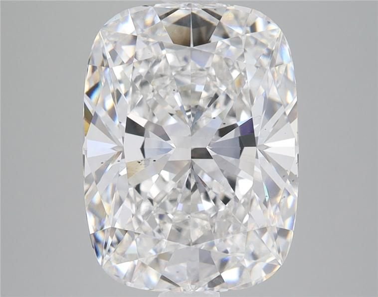 6.10ct F SI1 Rare Carat Ideal Cut Cushion Lab Grown Diamond