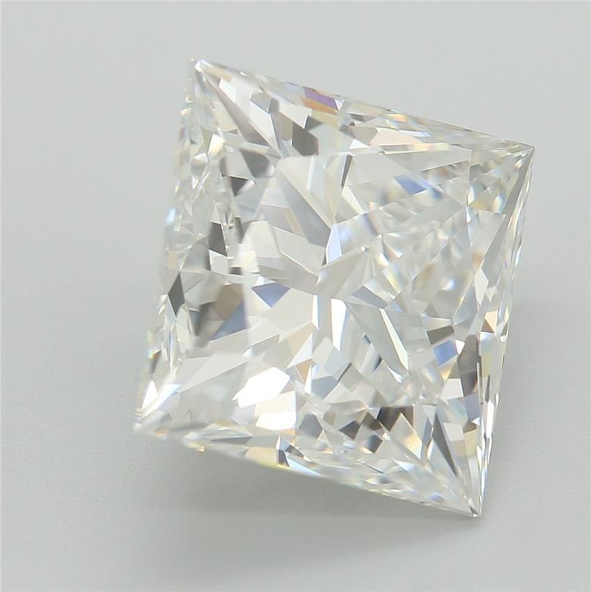 5.02ct E VVS2 Rare Carat Ideal Cut Princess Lab Grown Diamond