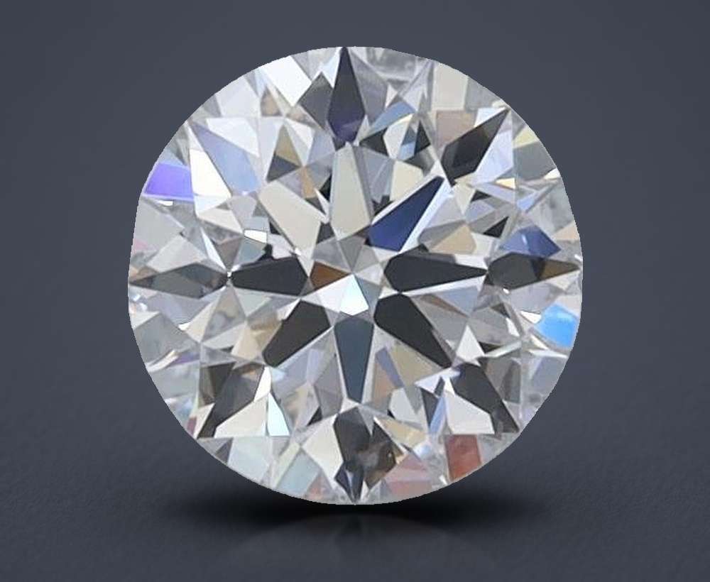 0.66 Carat Round Lab Diamond