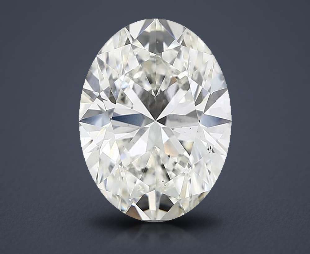5.60 Carat Oval Lab Diamond