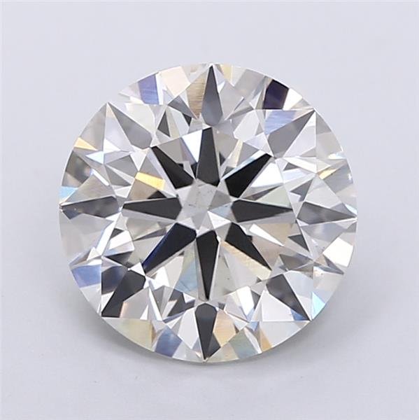 4.04ct H VS2 Rare Carat Ideal Cut Round Lab Grown Diamond