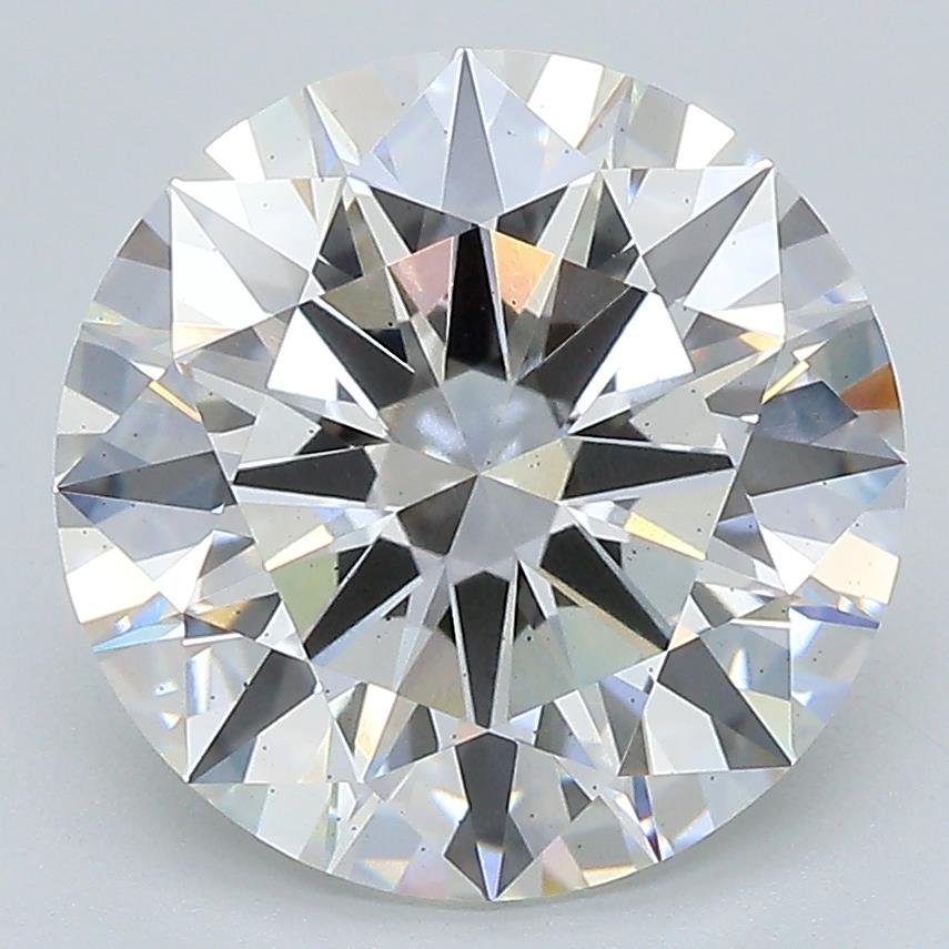 4.60ct G VS2 Rare Carat Ideal Cut Round Lab Grown Diamond