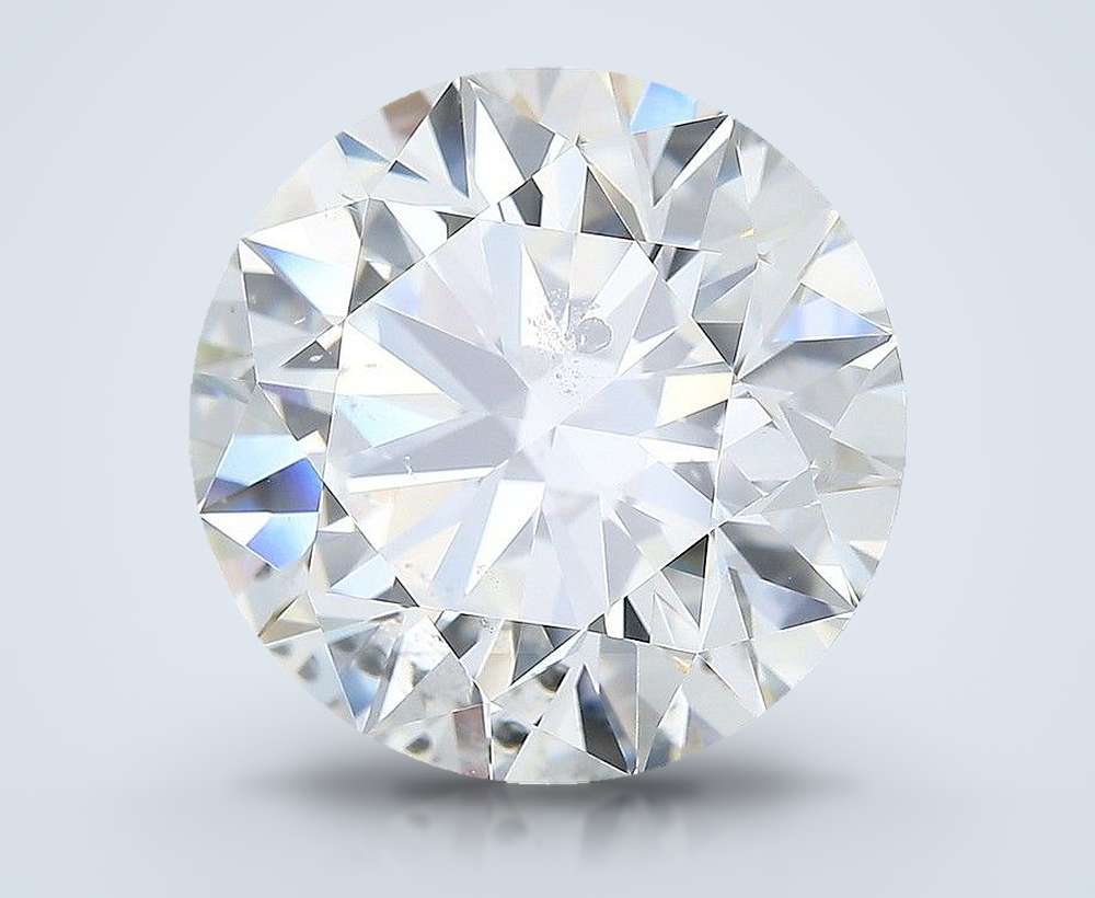 5.18 Carat Round Natural Diamond