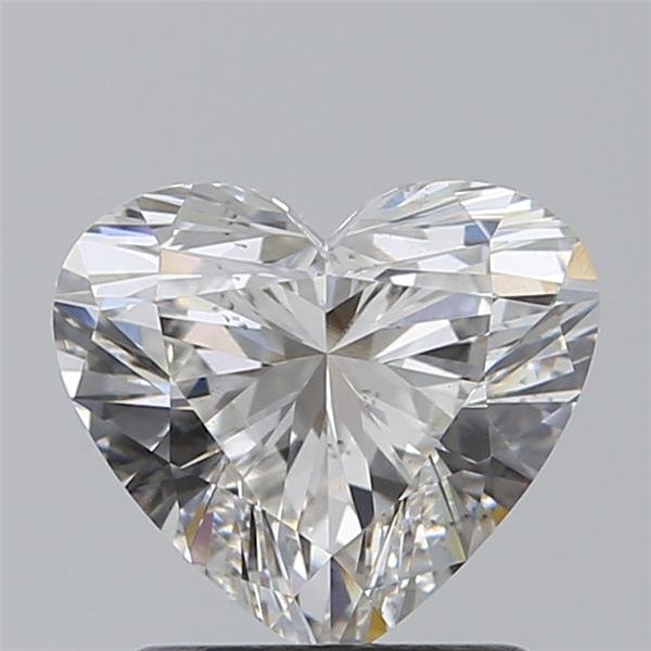 1.26ct F VS2 Rare Carat Ideal Cut Heart Lab Grown Diamond