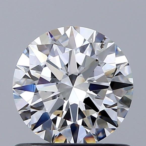 0.71ct D SI1 Rare Carat Ideal Cut Round Diamond