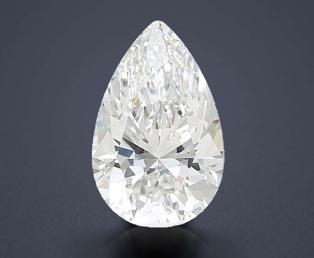 2.36 Carat Pear Lab Diamond