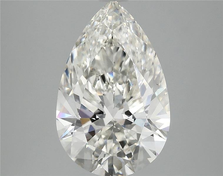 4.09 Carat Pear Lab Diamond