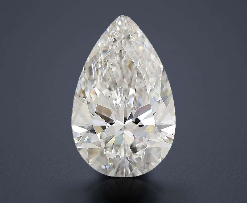 5.05 Carat Pear Lab Diamond