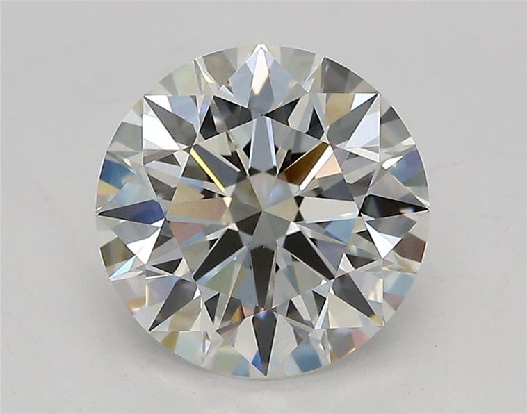 2.06ct F VVS2 Rare Carat Ideal Cut Round Lab Grown Diamond