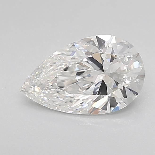 1.04ct E VVS1 Rare Carat Ideal Cut Pear Lab Grown Diamond