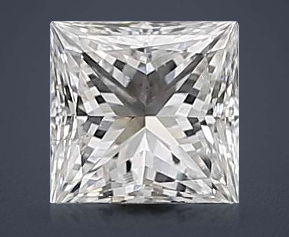 0.68 Carat Princess Lab Diamond