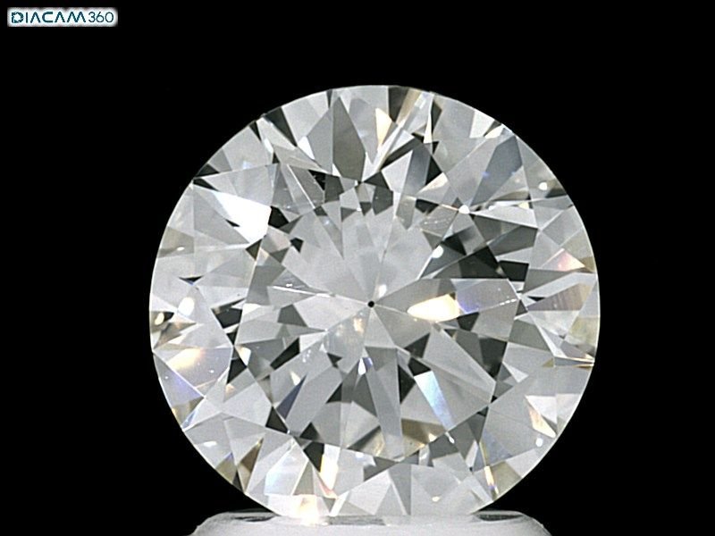 2.21ct J VVS1 Very Good Cut Round Diamond
