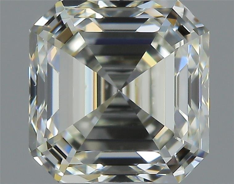 1.18ct K VS1 Rare Carat Ideal Cut Asscher Diamond