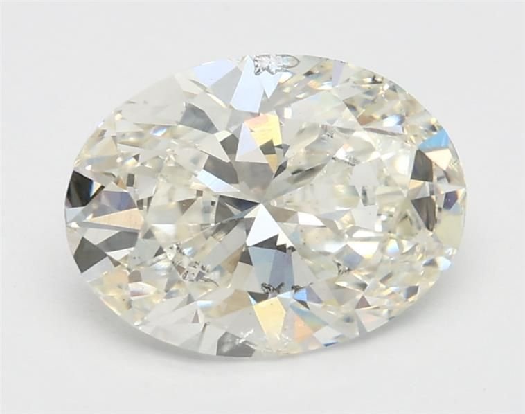 1.72ct I SI2 Rare Carat Ideal Cut Oval Lab Grown Diamond