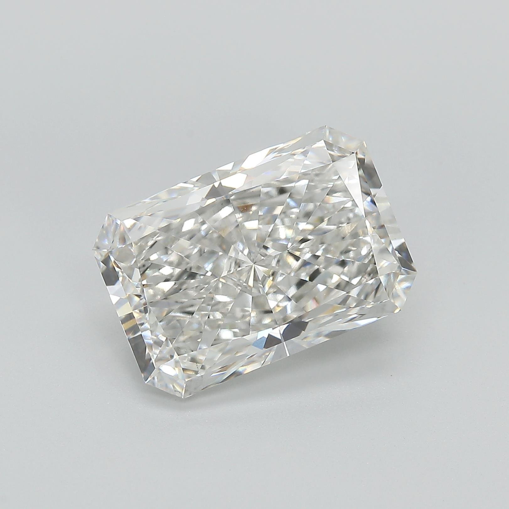 6.15ct G VS1 Very Good Cut Radiant Lab Grown Diamond