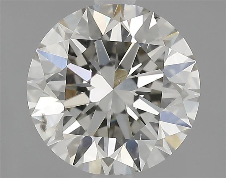 2.24ct J SI1 Excellent Cut Round Lab Grown Diamond