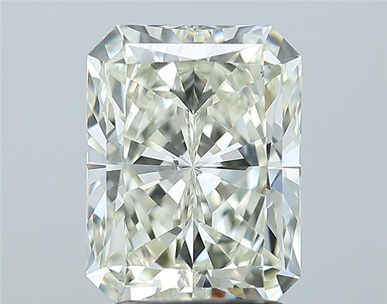 2.51ct K SI1 Rare Carat Ideal Cut Radiant Diamond